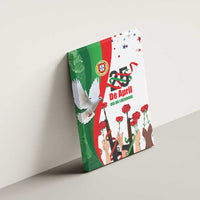 Portugal Carnation Revolution Canvas Wall Art Dia Da Liberdade 25 De April