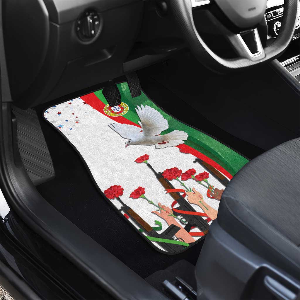 Portugal Carnation Revolution Car Mats Dia Da Liberdade 25 De April