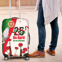 Portugal Carnation Revolution Luggage Cover Dia Da Liberdade 25 De April