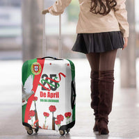 Portugal Carnation Revolution Luggage Cover Dia Da Liberdade 25 De April