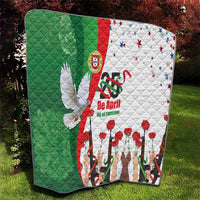 Portugal Carnation Revolution Quilt Dia Da Liberdade 25 De April