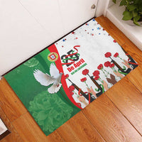 Portugal Carnation Revolution Rubber Doormat Dia Da Liberdade 25 De April