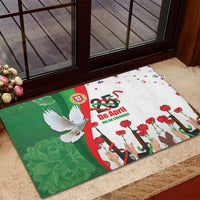 Portugal Carnation Revolution Rubber Doormat Dia Da Liberdade 25 De April