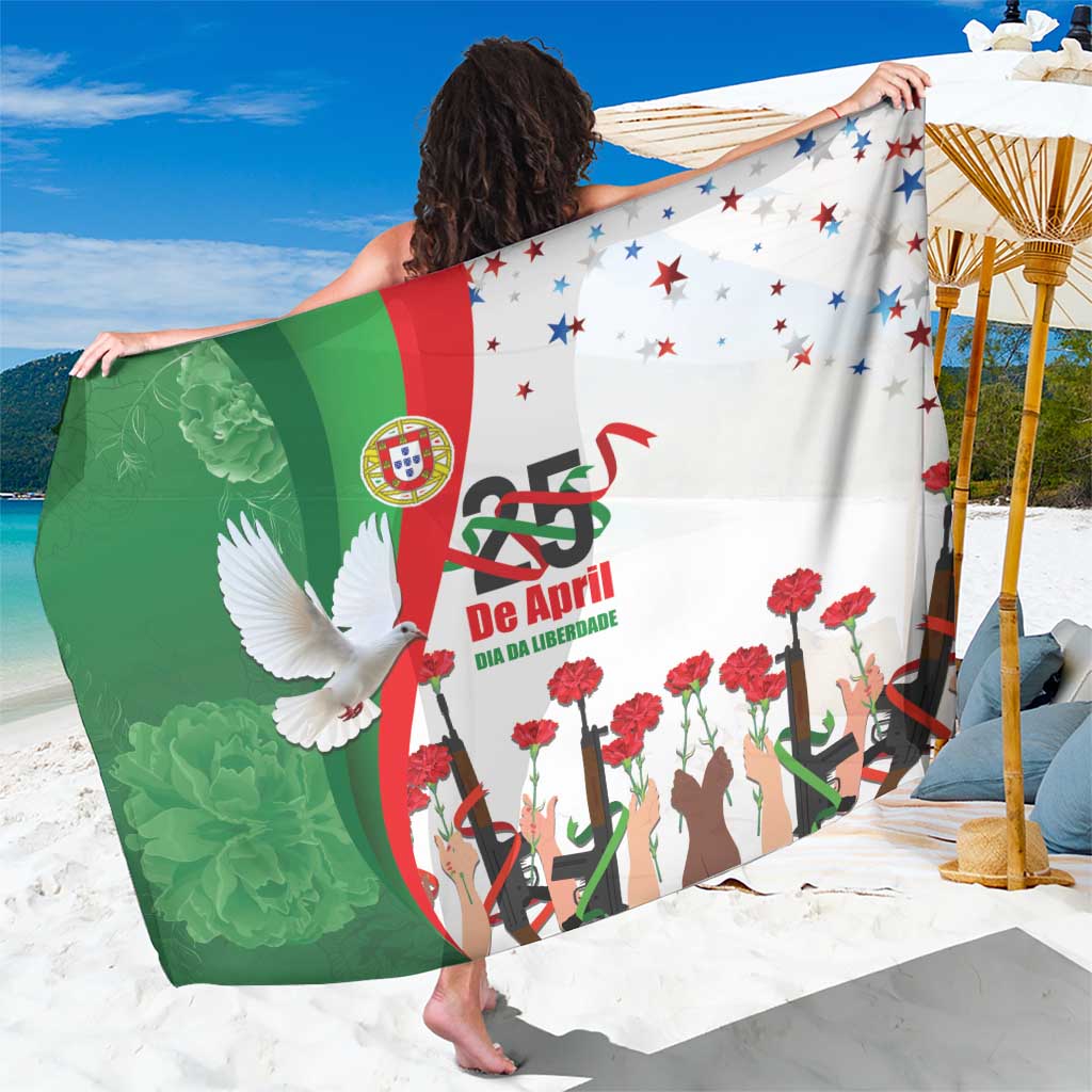 Portugal Carnation Revolution Sarong Dia Da Liberdade 25 De April