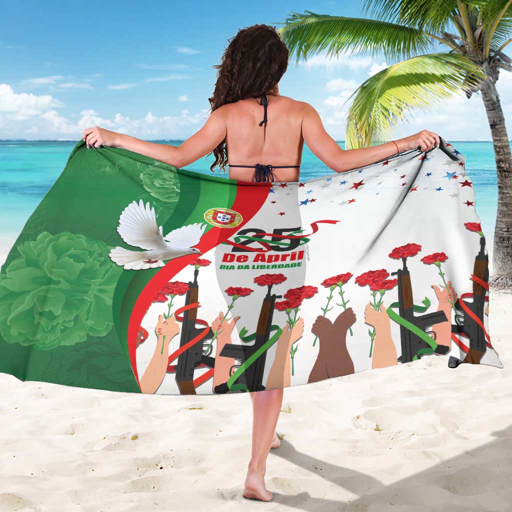 Portugal Carnation Revolution Sarong Dia Da Liberdade 25 De April