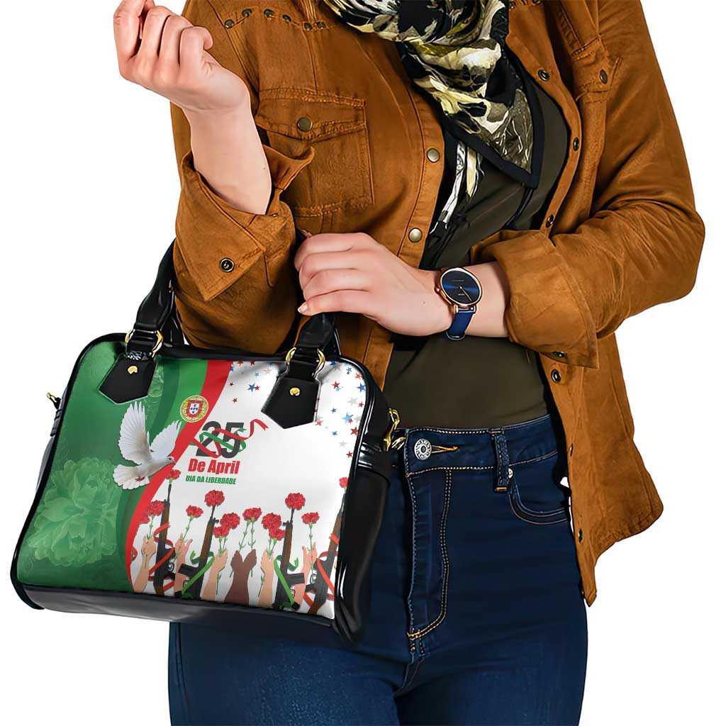 Portugal Carnation Revolution Shoulder Handbag Dia Da Liberdade 25 De April