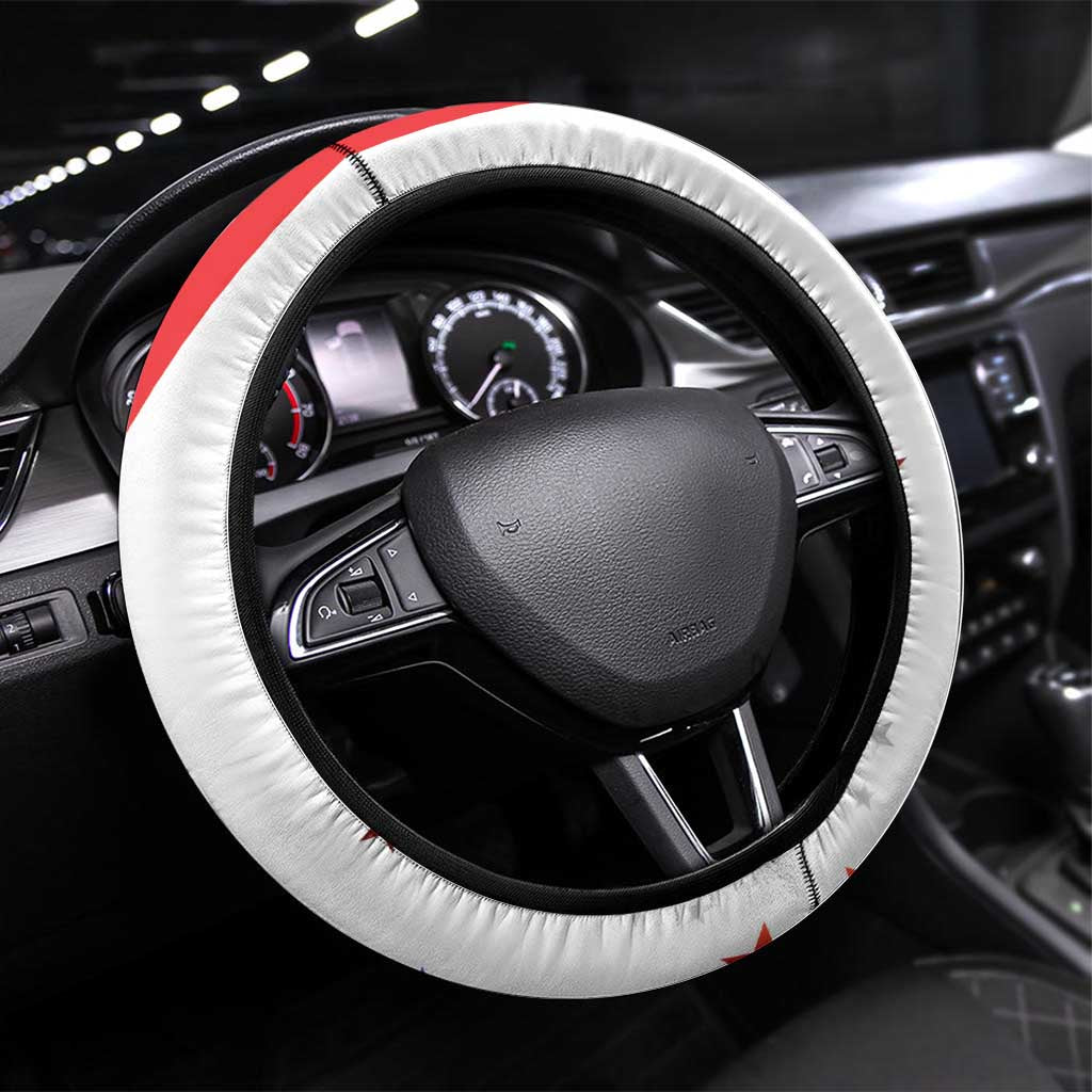 Portugal Carnation Revolution Steering Wheel Cover Dia Da Liberdade 25 De April