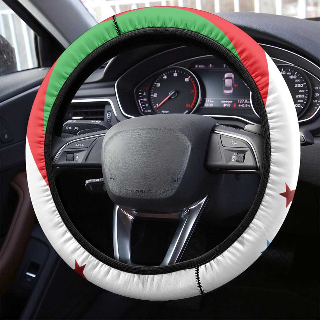 Portugal Carnation Revolution Steering Wheel Cover Dia Da Liberdade 25 De April