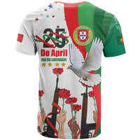 Portugal Carnation Revolution T Shirt Dia Da Liberdade 25 De April