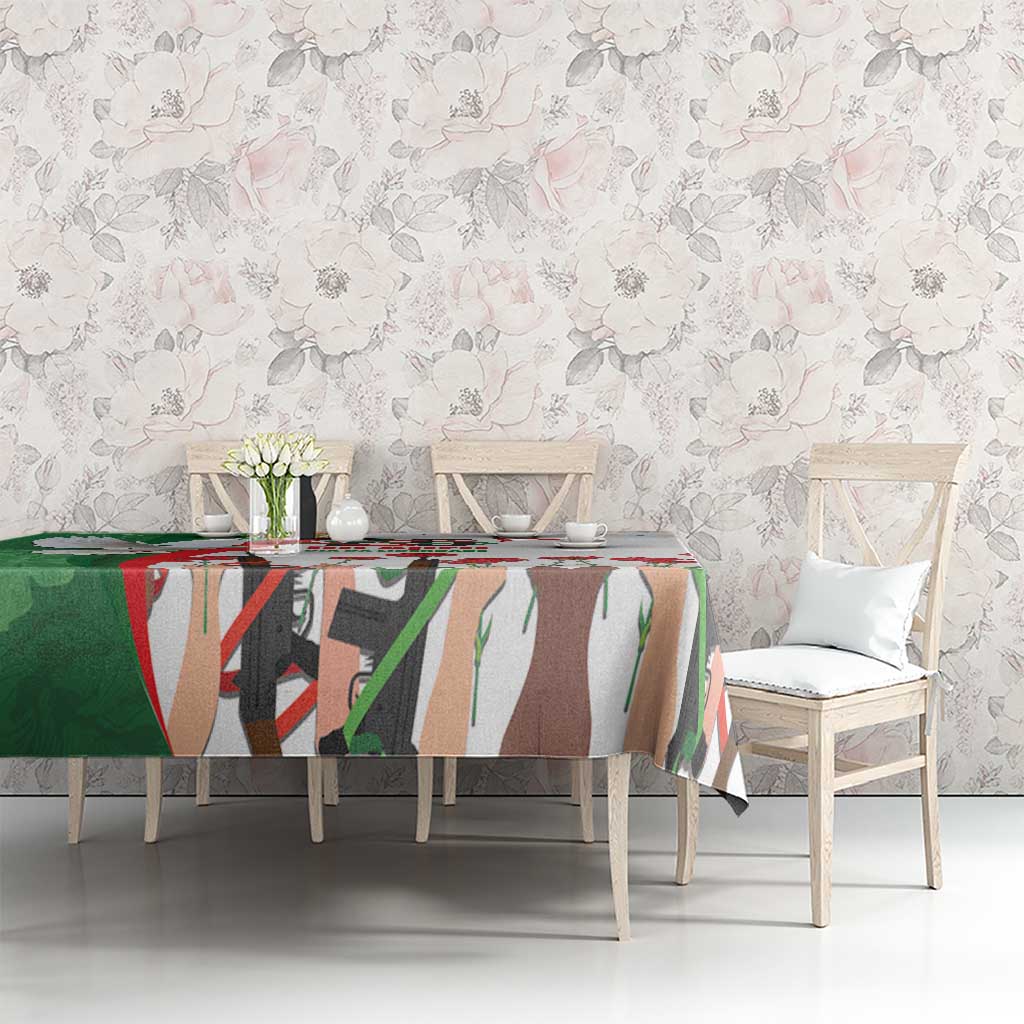 Portugal Carnation Revolution Tablecloth Dia Da Liberdade 25 De April