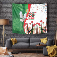 Portugal Carnation Revolution Tapestry Dia Da Liberdade 25 De April
