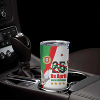 Portugal Carnation Revolution Tumbler Cup Dia Da Liberdade 25 De April