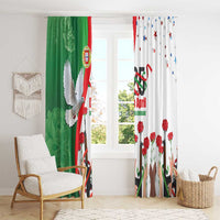 Portugal Carnation Revolution Window Curtain Dia Da Liberdade 25 De April