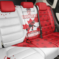 Custom Canada Ice Hockey Champions Forever Back Car Seat Cover Sporty Style