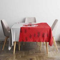 Custom Canada Ice Hockey Champions Forever Tablecloth Sporty Style