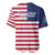 Liberia Flag Style Baseball Jersey The Love of Liberty Brought Us Here