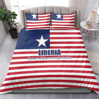 Liberia Flag Style Bedding Set The Love of Liberty Brought Us Here