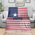 Liberia Flag Style Blanket The Love of Liberty Brought Us Here