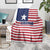 Liberia Flag Style Blanket The Love of Liberty Brought Us Here