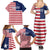 Liberia Flag Style Family Matching Summer Maxi Dress and Hawaiian Shirt The Love of Liberty Brought Us Here