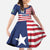 Liberia Flag Style Family Matching Tank Maxi Dress and Hawaiian Shirt The Love of Liberty Brought Us Here