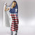 Liberia Flag Style Hooded Blanket The Love of Liberty Brought Us Here