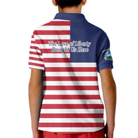 Liberia Flag Style Kid Polo Shirt The Love of Liberty Brought Us Here