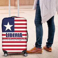 Liberia Flag Style Luggage Cover The Love of Liberty Brought Us Here