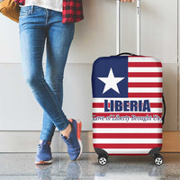 Liberia Flag Style Luggage Cover The Love of Liberty Brought Us Here
