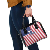 Liberia Flag Style Shoulder Handbag The Love of Liberty Brought Us Here