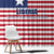 Liberia Flag Style Window Curtain The Love of Liberty Brought Us Here