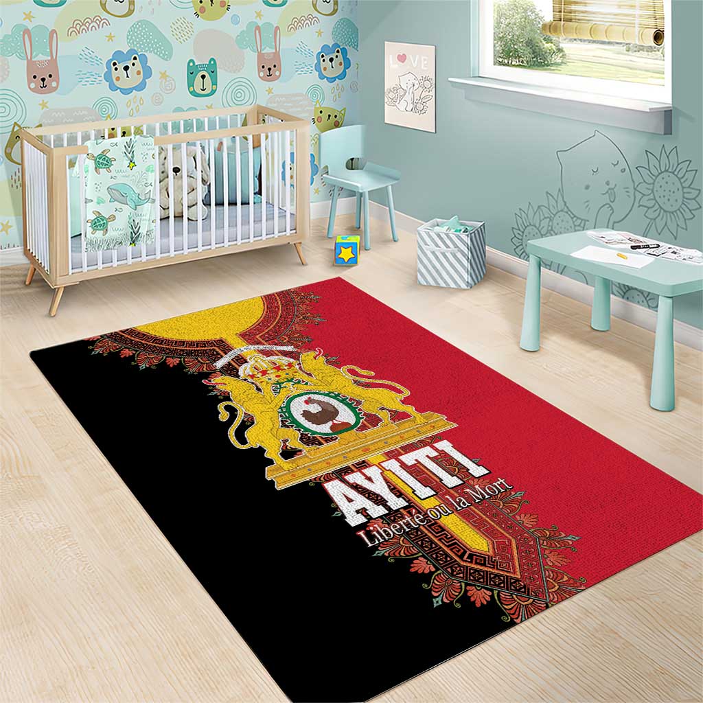 Haiti First Empire 1804-1806 Area Rug Liberte ou la Mort!