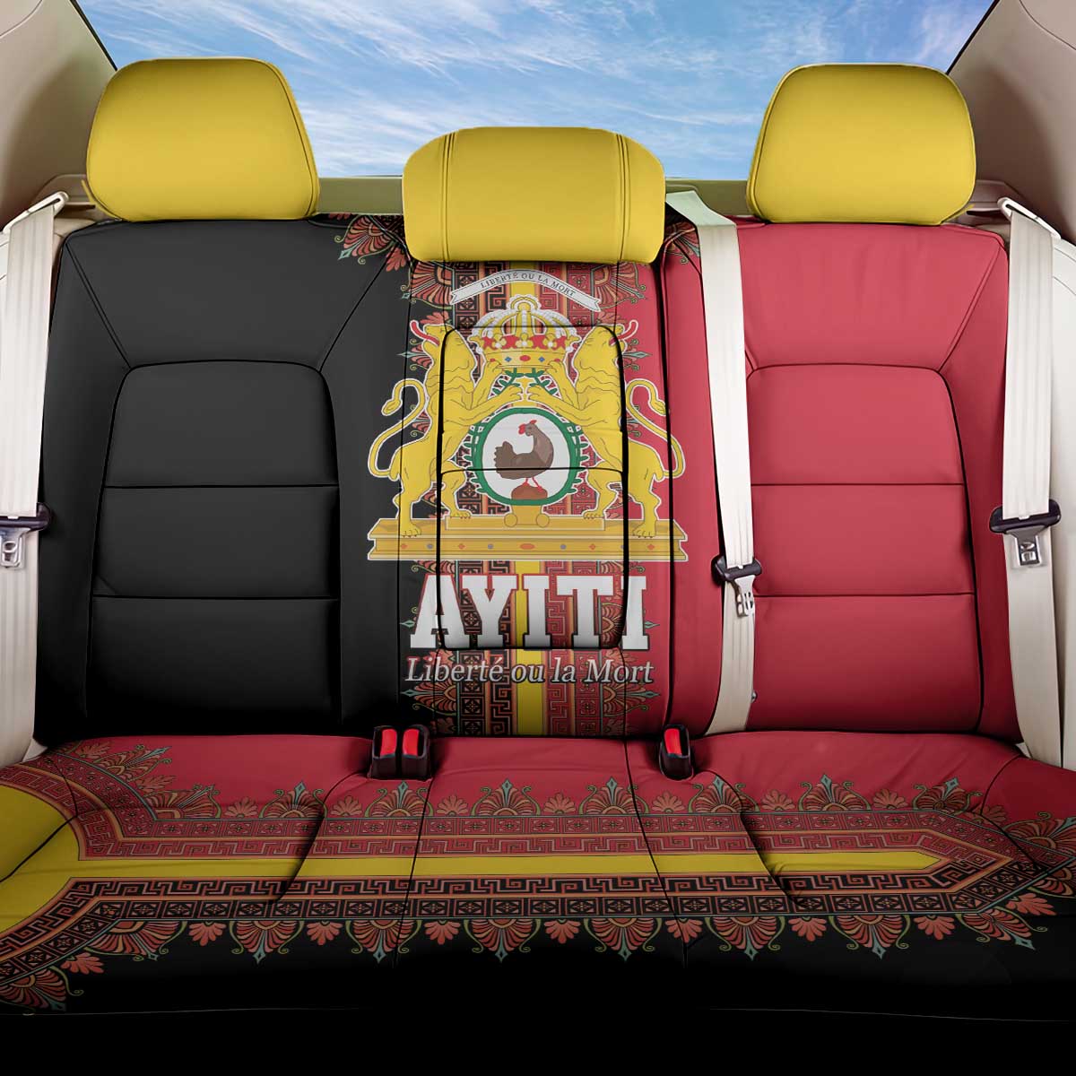 Haiti First Empire 1804-1806 Back Car Seat Cover Liberte ou la Mort!