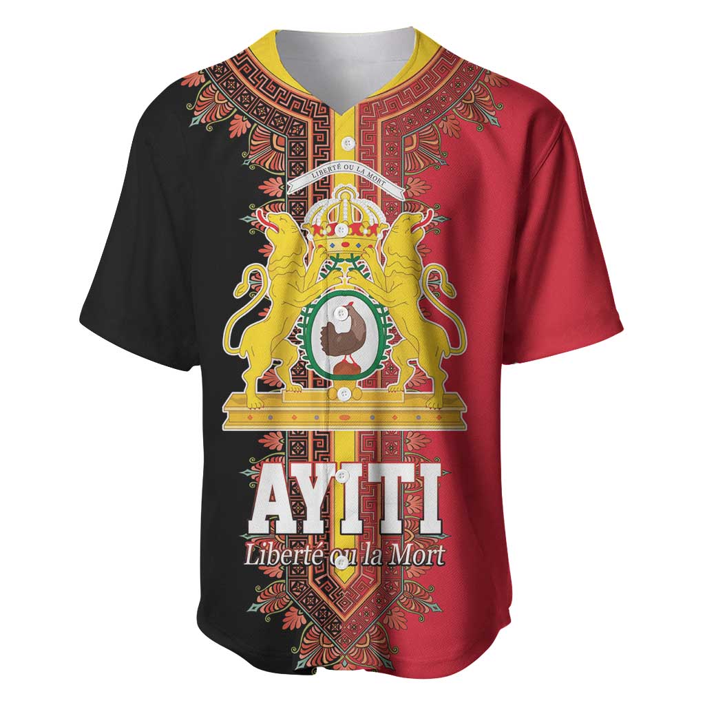 Haiti First Empire 1804-1806 Baseball Jersey Liberte ou la Mort!