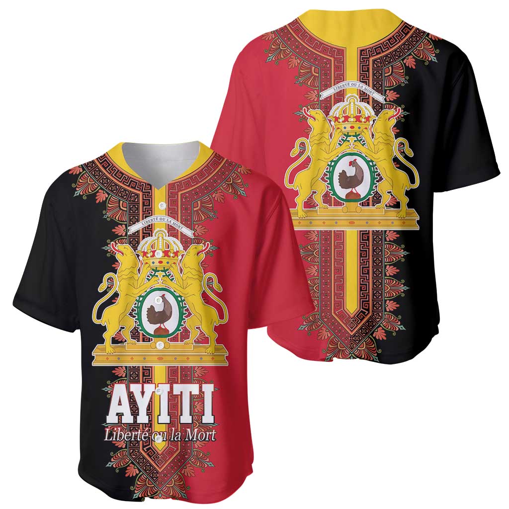 Haiti First Empire 1804-1806 Baseball Jersey Liberte ou la Mort!