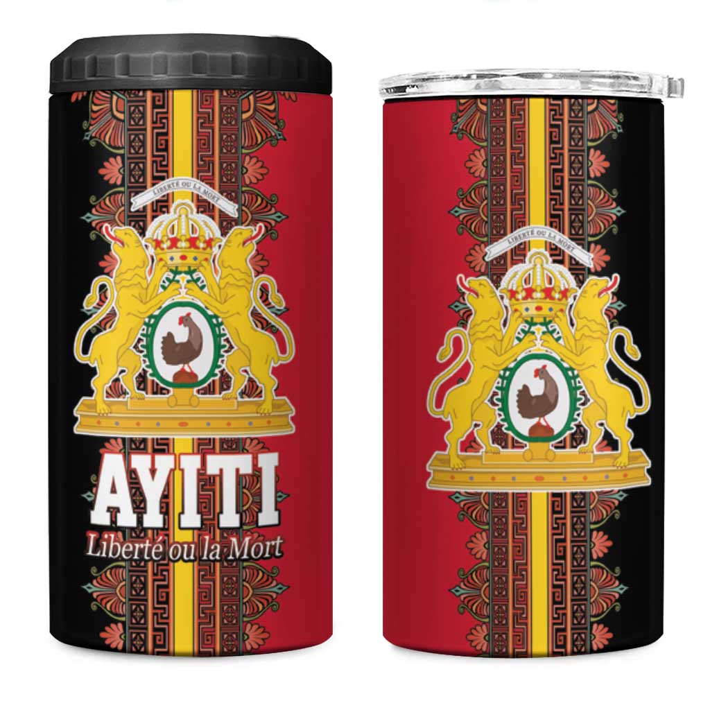 Haiti First Empire 1804-1806 4 in 1 Can Cooler Tumbler Liberte ou la Mort!