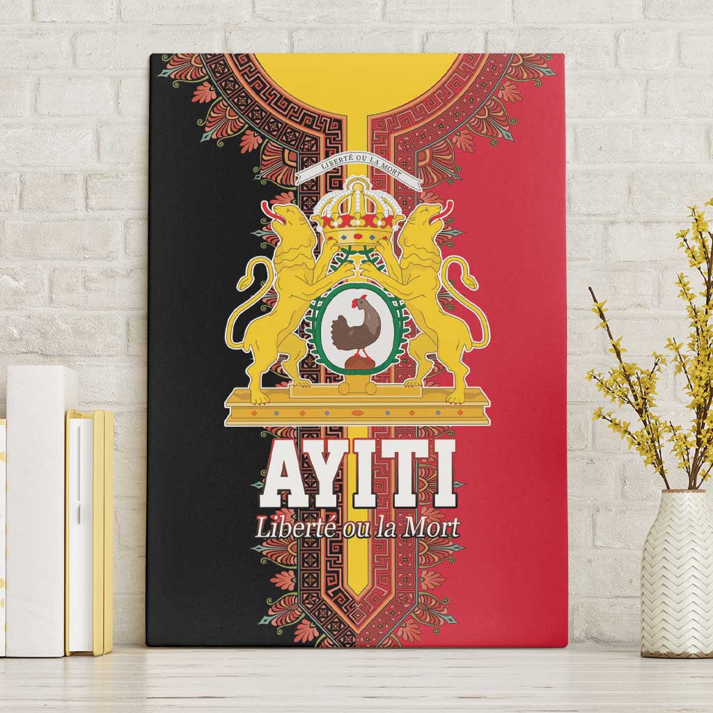 Haiti First Empire 1804-1806 Canvas Wall Art Liberte ou la Mort!