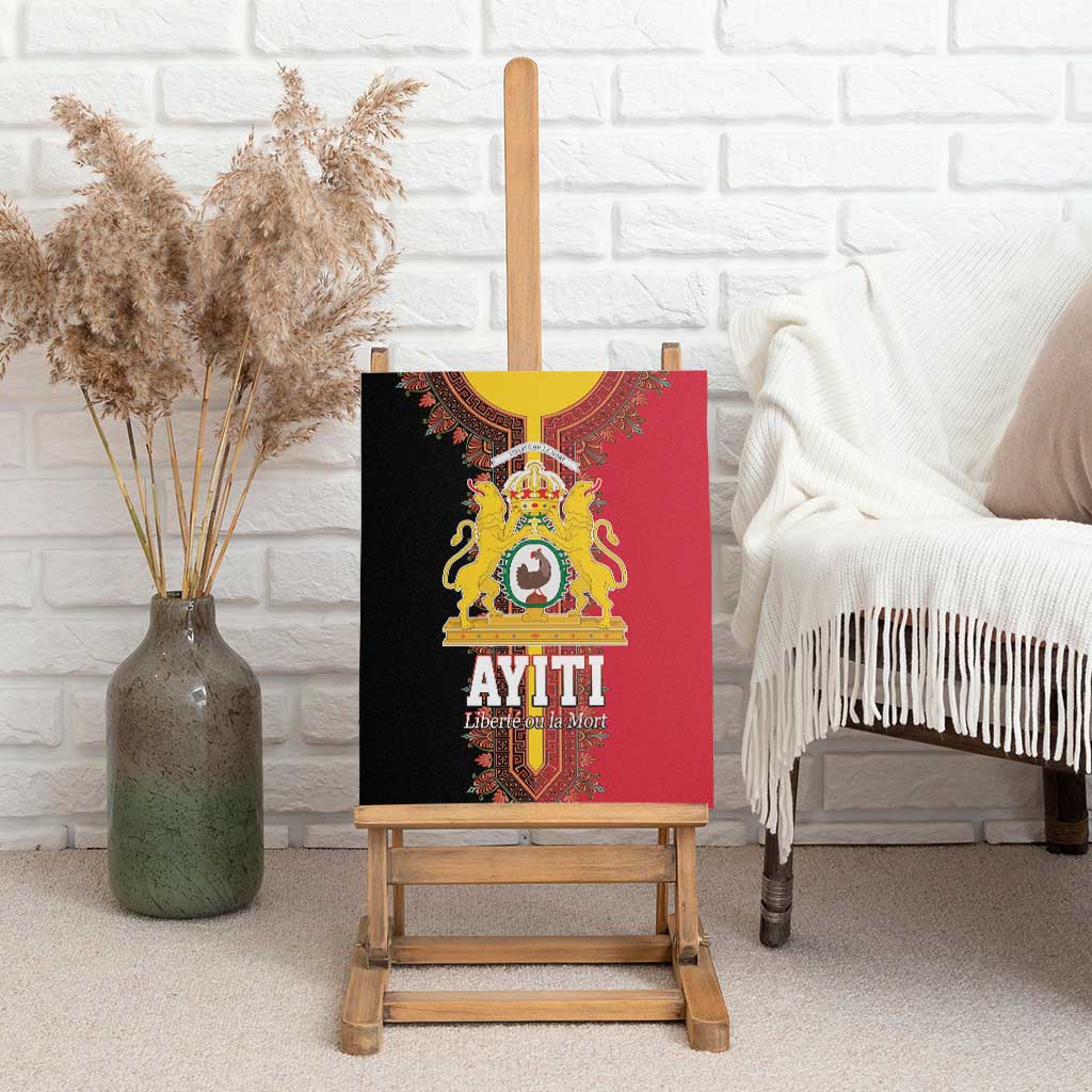 Haiti First Empire 1804-1806 Canvas Wall Art Liberte ou la Mort!