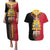 Haiti First Empire 1804-1806 Couples Matching Puletasi and Hawaiian Shirt Liberte ou la Mort!