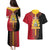 Haiti First Empire 1804-1806 Couples Matching Puletasi and Hawaiian Shirt Liberte ou la Mort!