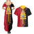 Haiti First Empire 1804-1806 Couples Matching Summer Maxi Dress and Hawaiian Shirt Liberte ou la Mort!