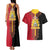 Haiti First Empire 1804-1806 Couples Matching Tank Maxi Dress and Hawaiian Shirt Liberte ou la Mort!