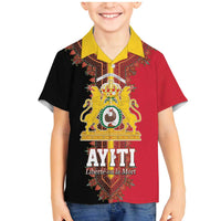 Haiti First Empire 1804-1806 Family Matching Mermaid Dress and Hawaiian Shirt Liberte ou la Mort!