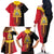 Haiti First Empire 1804-1806 Family Matching Off The Shoulder Long Sleeve Dress and Hawaiian Shirt Liberte ou la Mort!