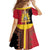Haiti First Empire 1804-1806 Family Matching Off Shoulder Maxi Dress and Hawaiian Shirt Liberte ou la Mort!