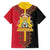 Haiti First Empire 1804-1806 Family Matching Off Shoulder Maxi Dress and Hawaiian Shirt Liberte ou la Mort!