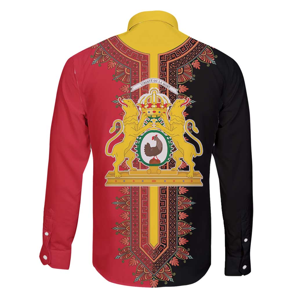 Haiti First Empire 1804-1806 Family Matching Puletasi and Hawaiian Shirt Liberte ou la Mort!