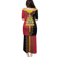 Haiti First Empire 1804-1806 Family Matching Puletasi and Hawaiian Shirt Liberte ou la Mort!