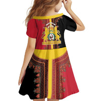 Haiti First Empire 1804-1806 Family Matching Short Sleeve Bodycon Dress and Hawaiian Shirt Liberte ou la Mort!