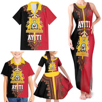 Haiti First Empire 1804-1806 Family Matching Tank Maxi Dress and Hawaiian Shirt Liberte ou la Mort!